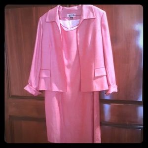 Nwot Kasper spring dress & jacket